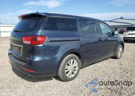 2016 Kia Sedona Lx из США, поврежденный, VIN KNDMB5C19G6161760